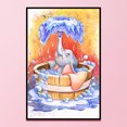 thumbnail image 3 of Bordado completo DIY Kits de punto de cruz contado bebé elefante Soak 14CT costura Likrtyny Oficina Multiescena Multifunción, 3 of 9