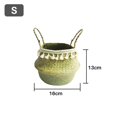 thumbnail image 2 of Almacenamiento Tejida De Algas Marinas, Cesta De Lavandería Tejida Plegable, Maceta Hecha A Mano, Cesta De Paja, Decoración Del Hogar Advancent HA041642-01, 2 of 5