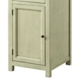 thumbnail image 4 of Furniture of America Jennifer Wood 1-Drawer Side Table in Antique White, 4 of 6