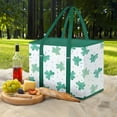 thumbnail image 3 of Foldable Non-Woven Tote Bag,Reusable Shopping And Picnic Carrier,Recyclable Grocery Bag,Reinforced Handles Support Heavy Loads,Compact Collapsible Eco-Friendly Bag, 3 of 5