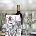 thumbnail image 1 of FOMIYES 10Ud Bolsa Para Vino Plateada Con Válvulas Butterflies Ideal Para, 1 of 7