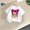White, variant on Amidoa Girls Short Sleeve Summer Graphic Crewneck T Shirts Casual Kids Cotton Tops White Size 6