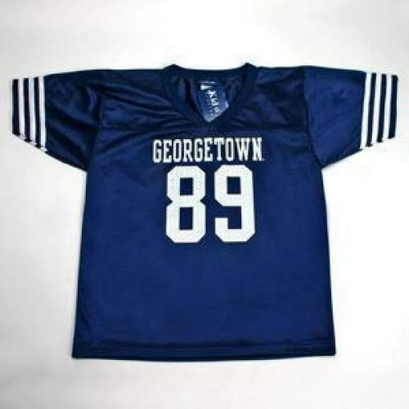 Georgetown Hoyas #89 Youth Football Jersey - Navy