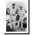 thumbnail image 2 of Historic Framed Print, The battling Babe lands a mean customer, 17-7/8" x 21-7/8", 2 of 9