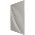 thumbnail image 4 of Ekena Millwork 19 5/8"W x 19 5/8"H Iris EnduraWall Decorative 3D Wall Panel, Bright Coat Gold (Covers 2.67 Sq. Ft.), 4 of 6