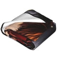 thumbnail image 5 of Death Note Cartoon Printing Throw Blanket, All Seasons Flannel Fleece Blanket, Soft & Warm Plush Blankets for Couch Sofa Bed Camping Travel, 40"x30", 5 of 9