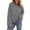 Black, variant on XUNKUSGA Womens Striped Tops Casual Loose Long Sleeve Crewneck Pullover Top Fashion Drop Shoulder Oversized Tunic Tops Comfortable Soft Fall Sweatshirt for Daily Wear S