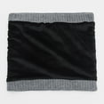 thumbnail image 6 of HNMKIU Neckerchief Winter Warm Thickened Wool Neck Scarf Overhead Padded Cover for Men Women Grey,One Size, 6 of 6