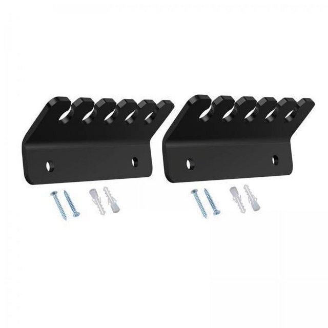 2x2 Piezas Clips Para Cables Organizador De Cables Portátil Para El Hogar Oficina Coche Negro