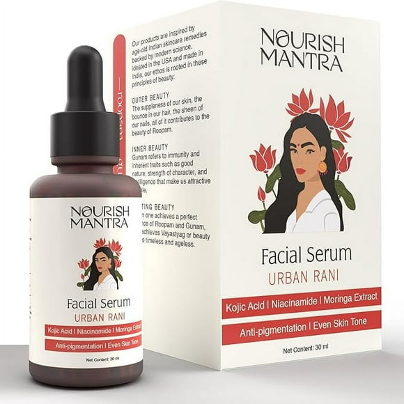 Nourish Mantra Urban Rani Facial Serum/Face Serum For Glowing Skin 30ML