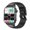 Black skin, variant on ET580 Smart Watch Fitness Tracker Monitor Voice Call
