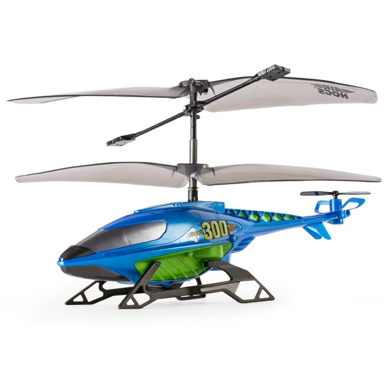 Air Hogs Axis 300x RC Helicopter With Batteries Blue Green