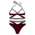 thumbnail image 3 of Women Push-up Bikini Set Swimsuit Swimwear Beach Holiday Bathing Suit, 3 of 4