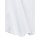 thumbnail image 5 of Chaleco sin mangas de frente abierto y dobladillo asimétrico de la edición INSPIRE CHIC para hombres 46 blanco, 5 of 8