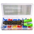 thumbnail image 2 of JEGS 84420 Wire Crimping Tool Kit 271-piece Includes: Butt Connectors O-ring Con, 2 of 6