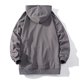 thumbnail image 3 of Suéter de fitness sólido deportivo informal para hombre con capucha y bolsillos grandes Pompotops oipoqjl52435, 3 of 6