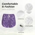 thumbnail image 4 of Bixox Women's Lavender Flowers pattern 2 in 1 Running Shorts - Lightweight Athletic Workout Gym Yoga Shorts Liner with Pockets - X-Large, 4 of 7