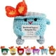 thumbnail image 2 of Crochet Positive Doll Cute Dumpster Fire Crochet Doll Red, 2 of 5