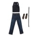 thumbnail image 2 of de acción masculina a 1/6, chaleco deportivo, conjunto de jeans para juguetes calientes de , muñeca de de acción conjunto de chaleco deportivo CUTICAT Para figuras de acción de 12 pulgadas, 2 of 8