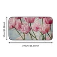 thumbnail image 5 of WERPE Flowers Square Door Mat Indoor/Outdoor/Bathroom Mats for Home Entrance 19.68*39.37 in, 5 of 6