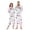 W637, variant on joogoo Watercolor Bows Unisex Adults Onesies Pajamas Jumpsuits L