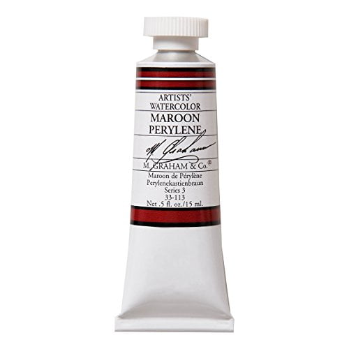 M. Graham Tube de Peinture Aquarelle 1/2 Once, Marron, Peyrelene