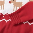 thumbnail image 4 of Sudadera navideña para niños, ropa para niños, camisa de manga larga, suéter de punto, cárdigan, disfraz navideño, mono de nieve para bebés pequeños, camisetas de ciervos para primavera,, 4 of 5