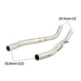 thumbnail image 3 of GFYSHIP For Honda Varadero 1000 1999-2014 XL 1000 V XL1000V XL1000 Motorcycle Exhaust Pipe Muffler With Middle Link Pipe System, 3 of 7