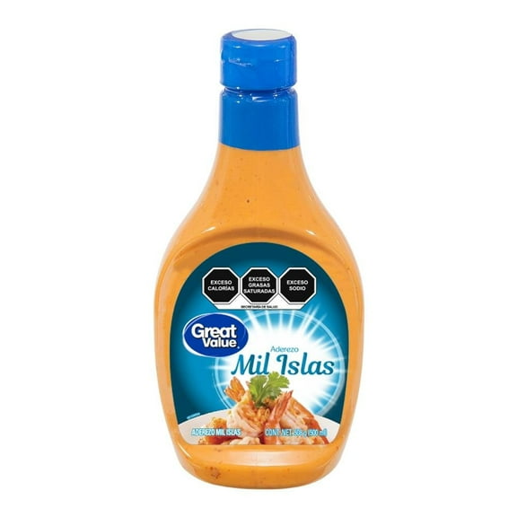 Aderezo Great Value mil islas 500 ml