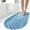Blue, variant on Semfri Bath Tub Shower Mat Non Slip Shower Floor Mats for Bathroom Bath Tub Washable with Drain Holes and Suction Cups 16 x35 inch Clear Blue