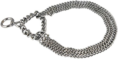 32-inch Chain Dog Check Collar Ancol Extra Heavy Choke Chains 