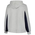 thumbnail image 3 of Women's Profile Heather Gray New York Yankees Plus Size Pullover Jersey Hoodie, 3 of 3