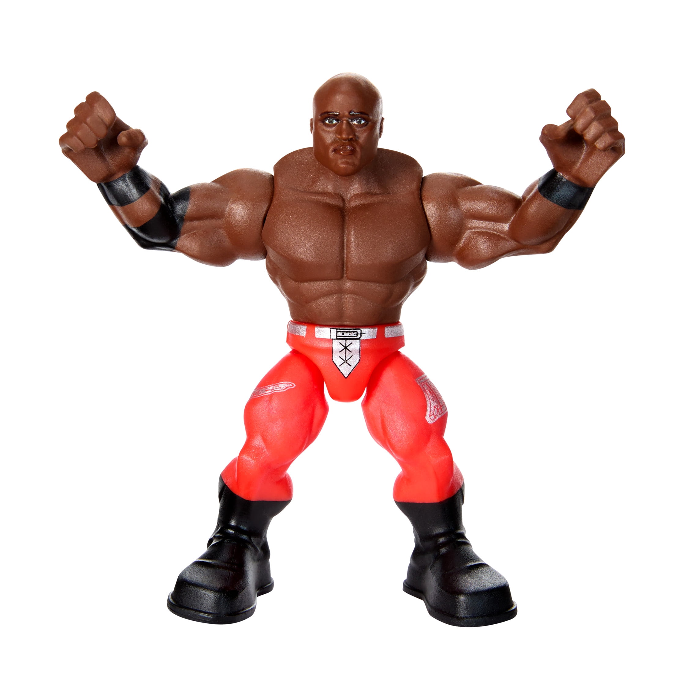 WWE Action Figure Knuckle Crunchers Bobby Lashley with Battle Accessory
