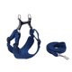 thumbnail image 2 of Chaleco anti-esquivar, correa para cachorro/perro, correa pectoral de peluche para gato/perro pequeño - rojo (correa + dos correas pectorales) - S, 2 of 5