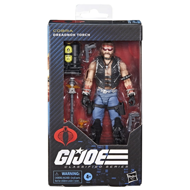 G.I. Joe Classified Series #123, Dreadnok Torch, 6” Action Figure