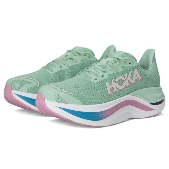 Hoka Women's Skyward X Jadeite/Dried Rose 7.5 Medium