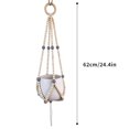 thumbnail image 1 of Promotion Liquidation Support de Plante Nature Panier Suspendu Intérieur Panier de Jardinière Extérieur, 1 of 6