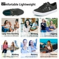 thumbnail image 6 of JENN ARDOR Women's Slip on Shoes Non Slip Fashion Canvas Sneakers Low Top Casual Shoes, 6 of 9