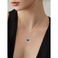 thumbnail image 4 of TANGPOET Tahitian Black Pearl Necklace for Women Sterling Silver Black Pearl Pendant Necklace everyday Anniversary Birthday Gift For Women Wife Her Mom Mother Grandma, 4 of 5