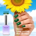 thumbnail image 5 of Gellen Gel Nail Polish, 18ml Dark Emerald Green Nail Polish Soak off UV LED Nail Gel Polish Nail Art Manicure Salon at Home DIY Gel, Valentine Gifts for Women Girls, 5 of 9