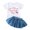 White, variant on Futezty Girls Summer Outfits, 4th of July Baby Girl Outfits Kids Little Girls Shorts Clothing Set, 12 18 24 Months 2T 3T 4T 5T Tie-up Pleated Camisole with Ripped Denim Shorts Summer 2-piece Outfit