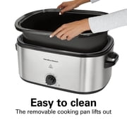 Hamilton Beach 22 Quart Electric Roaster Oven with Removable Pan, Stainless Steel