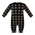 thumbnail image 6 of WWE Baby Footless Rompers, Long Sleeve Baby Onesie Jumpsuit for Boys Girls, 6 of 8