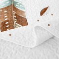 thumbnail image 5 of Homewish Dreamy Boho Dreamcatcher Twin Quilt Set,Watercolor Feathers Twin Coverlet Set,2-Piece, 5 of 7