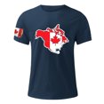 thumbnail image 3 of Tops para hombre, blusas y camisas de manga corta con cuello redondo para hombre, jersey informal con cuello redondo estampado para hombre, pantalones cortos deportivos para fitness, blusa para hombre, 3 of 4