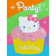 Hello Kitty 'Cupcake' Invitations w/ Envelopes and Thank You Postcards (8ct)