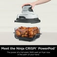 thumbnail image 3 of Crispi 3-in-1 Glass Air Fryer, 4-Qt Glass Container with Lid, 3 Functions, Air Fry, Recrisp, Portable, Dishwasher Safe, FN090 White, 3 of 10