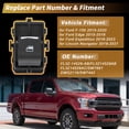 thumbnail image 3 of Interruptor de ventana eléctrica del lado del pasajero Unique Bargains para Ford F-150 F150 Edge Expedition para Lincoln Navigator No.FL3Z-14529-AB/FL3Z14529AC/SW7661/DWS2116/SW7442 8 Pines, 3 of 7