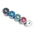 thumbnail image 3 of MasteelfCA 100Pcs Professional Bingo Chips Multi-function Counting Chips Interesting Casino Chips, 3 of 7