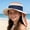 Orange, variant on BRGZLK Baby Boys Girls Sun Hat Summer Trendy Color Block Lightweight Breathable UPF 50 UV Protection Wide Brim Bucket Hat for Outdoor Camping Orange Free Size
